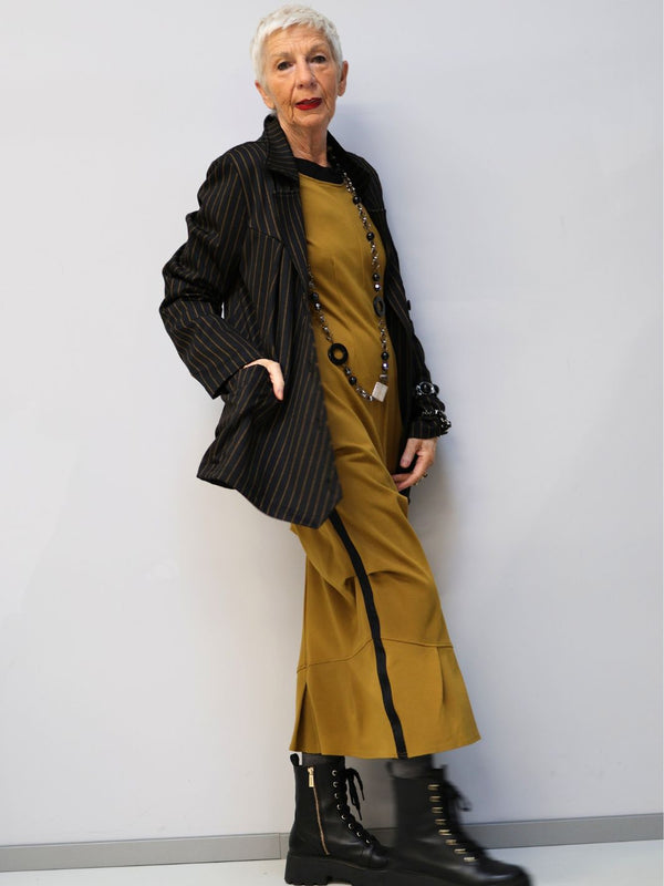 Kleid Messing