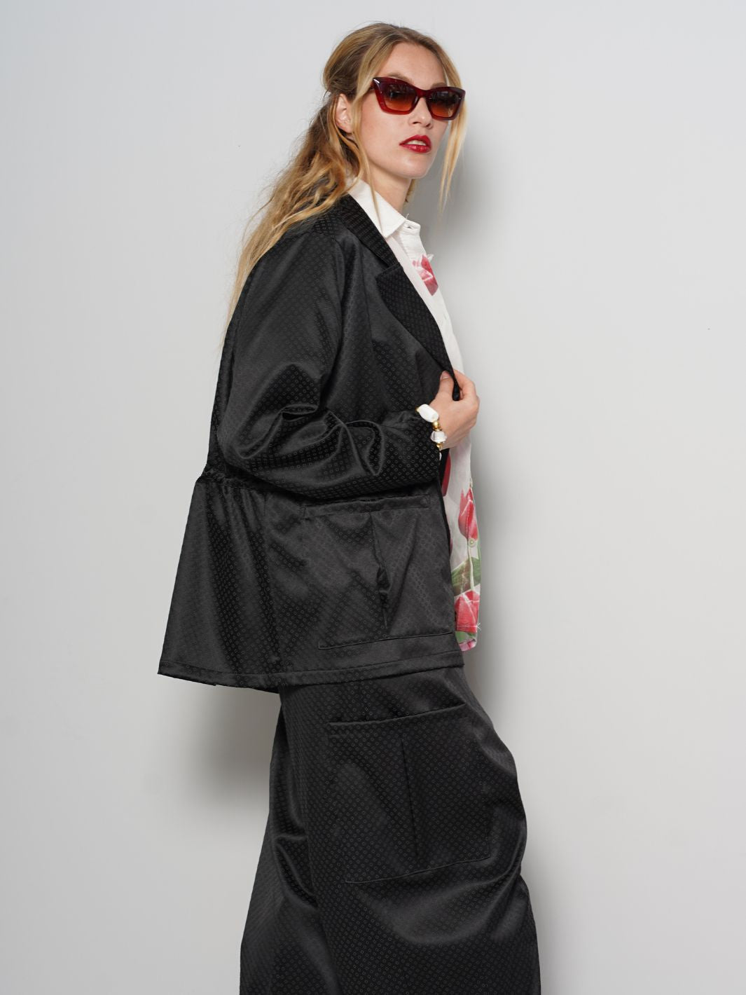 Designerjacke mit Tunnelzug