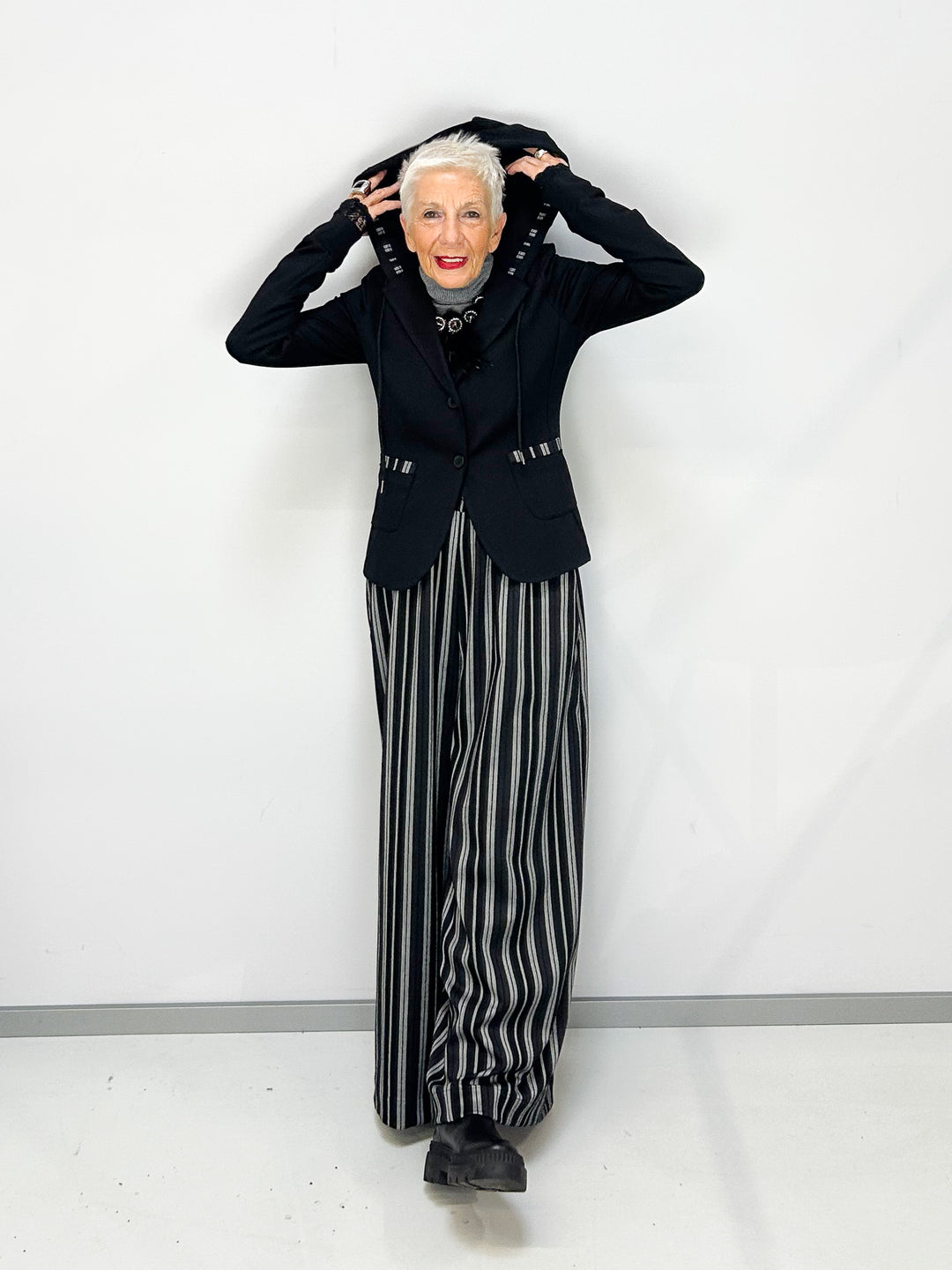 Elegante Kapuzenjacke