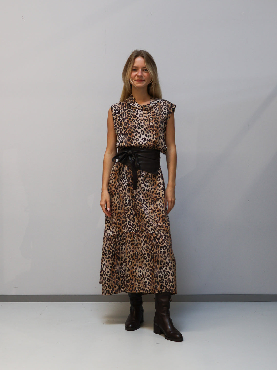 Kleid mit Volant
