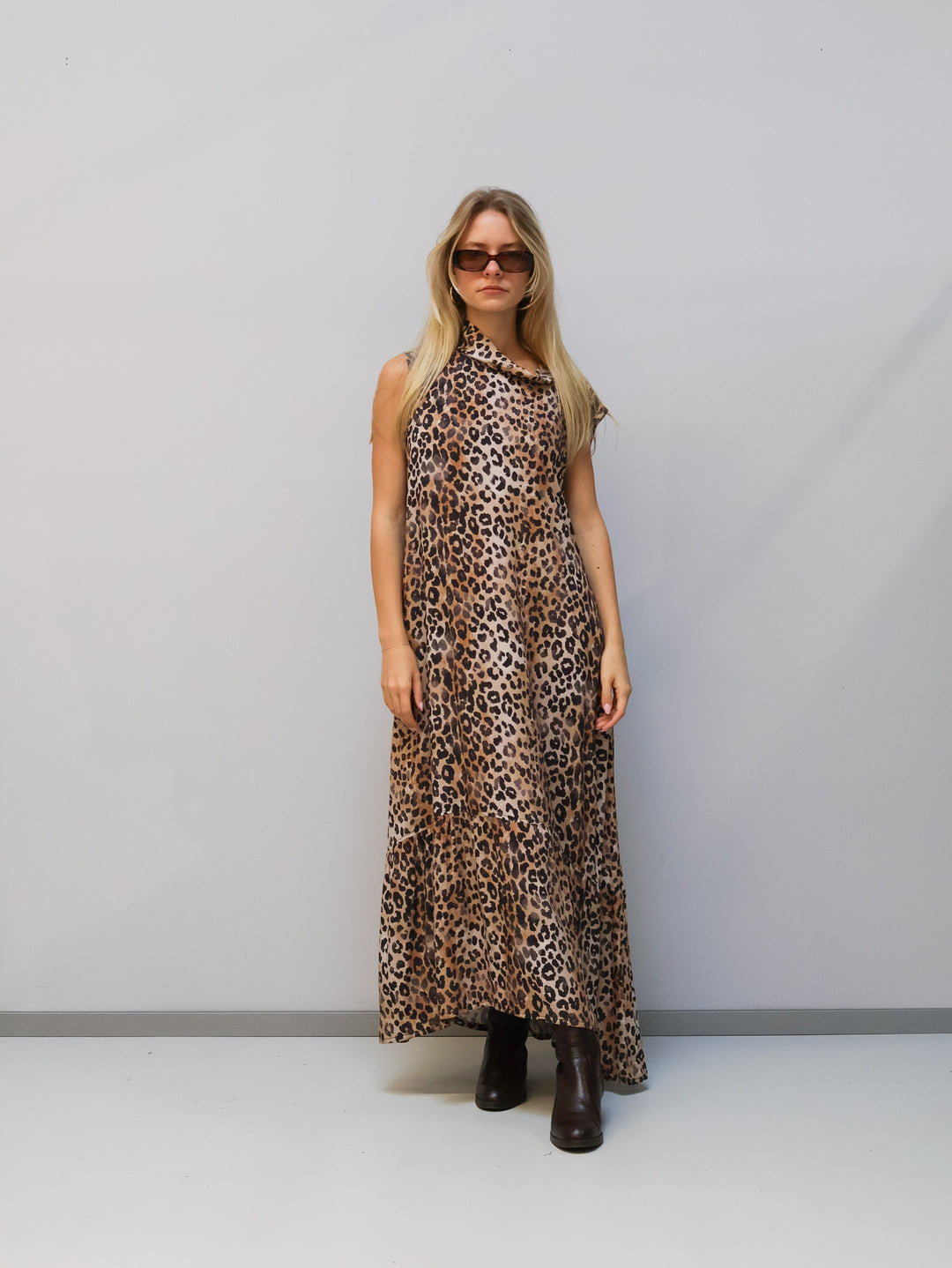 Kleid mit Volant