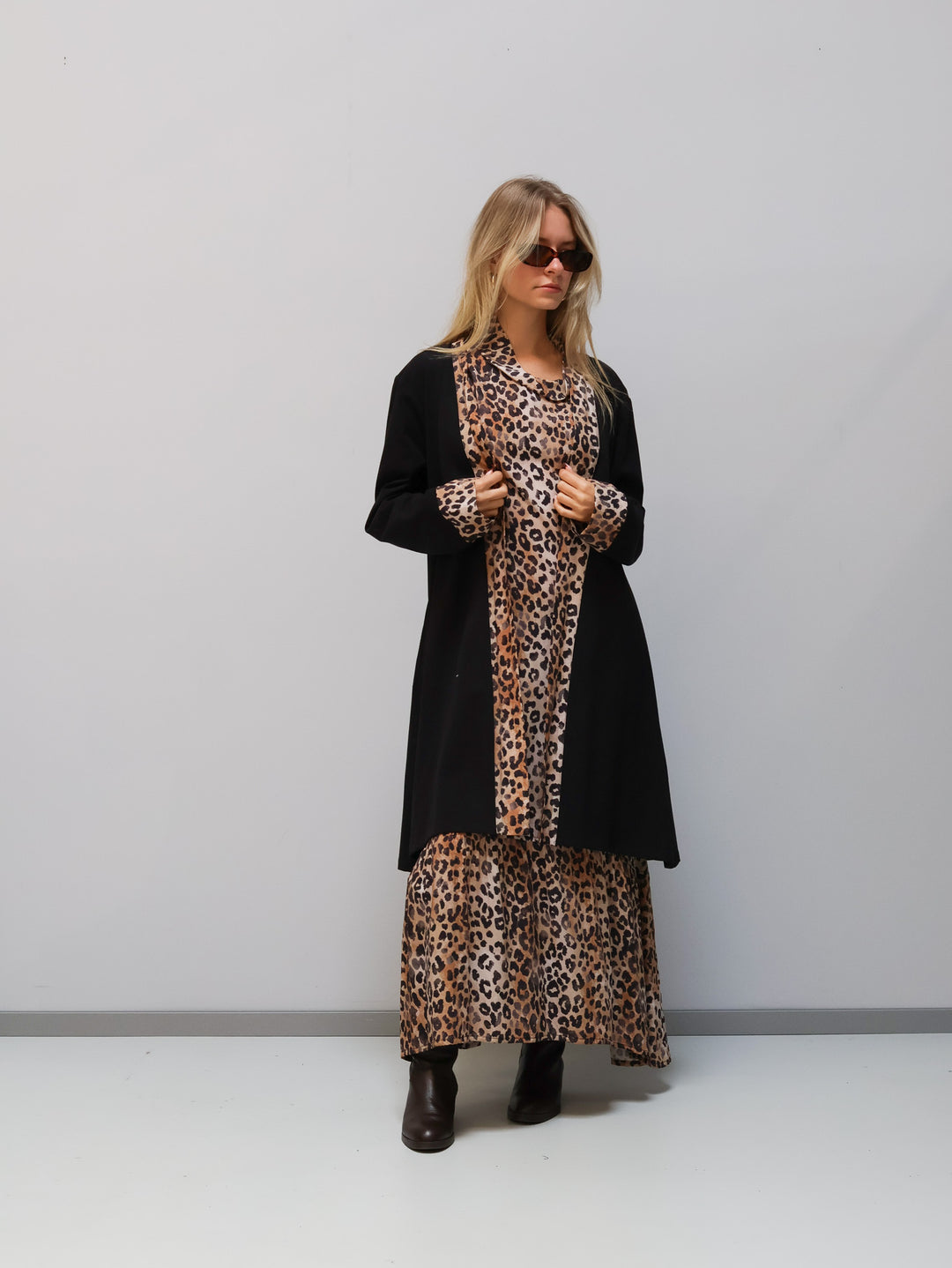 Kleid mit Volant