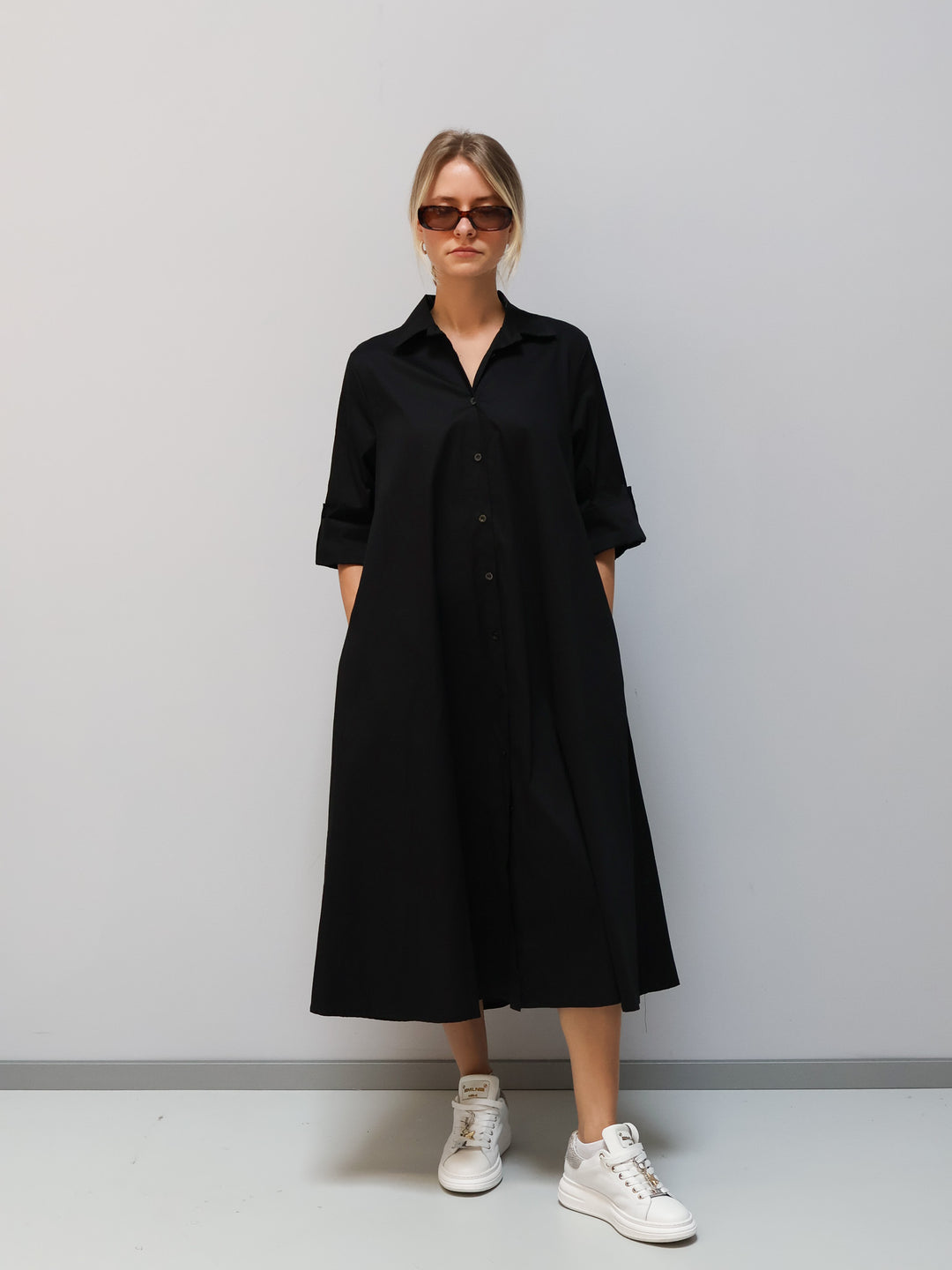 Blusen Kleid
