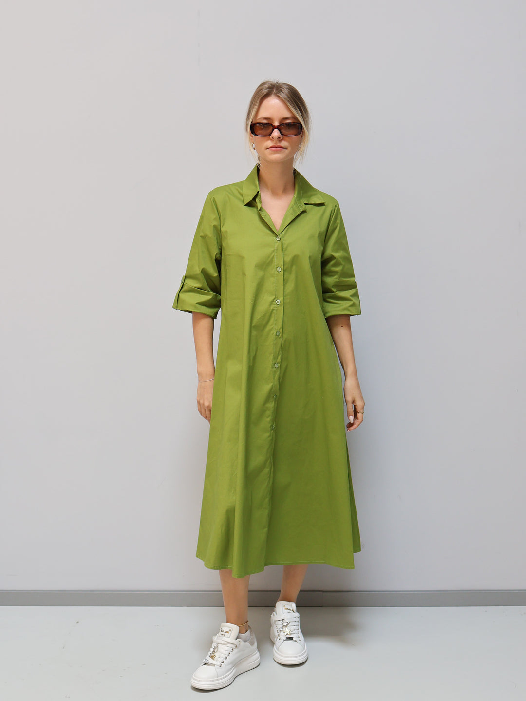 Blusen Kleid