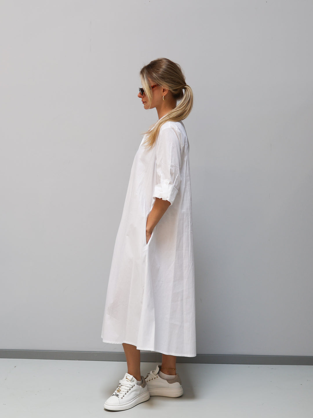 Blusen Kleid