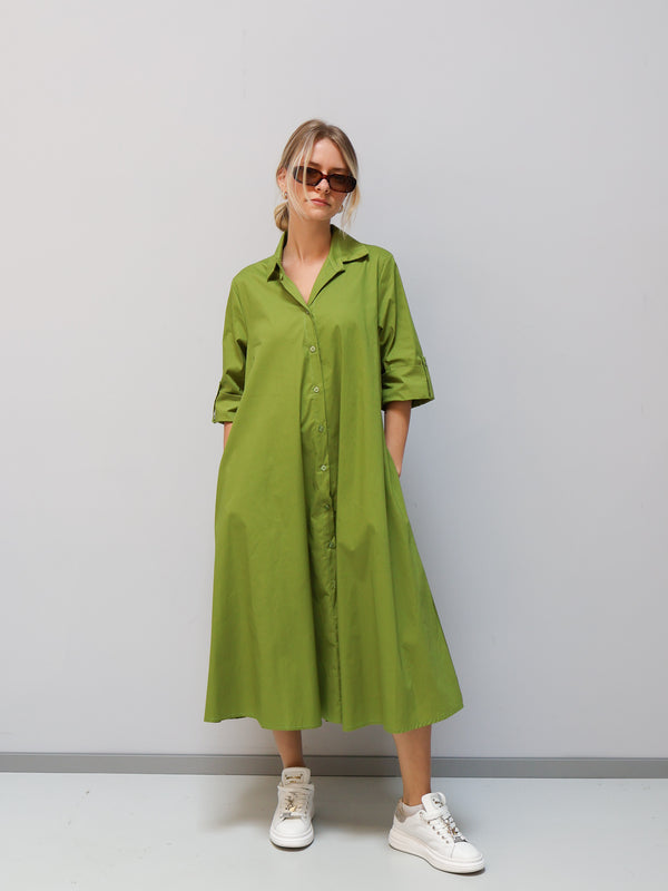 Blusen Kleid