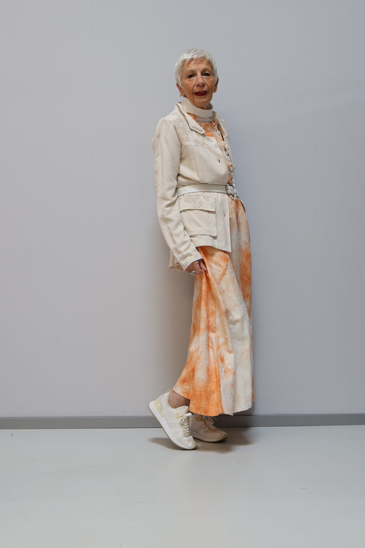 Kleid Orange