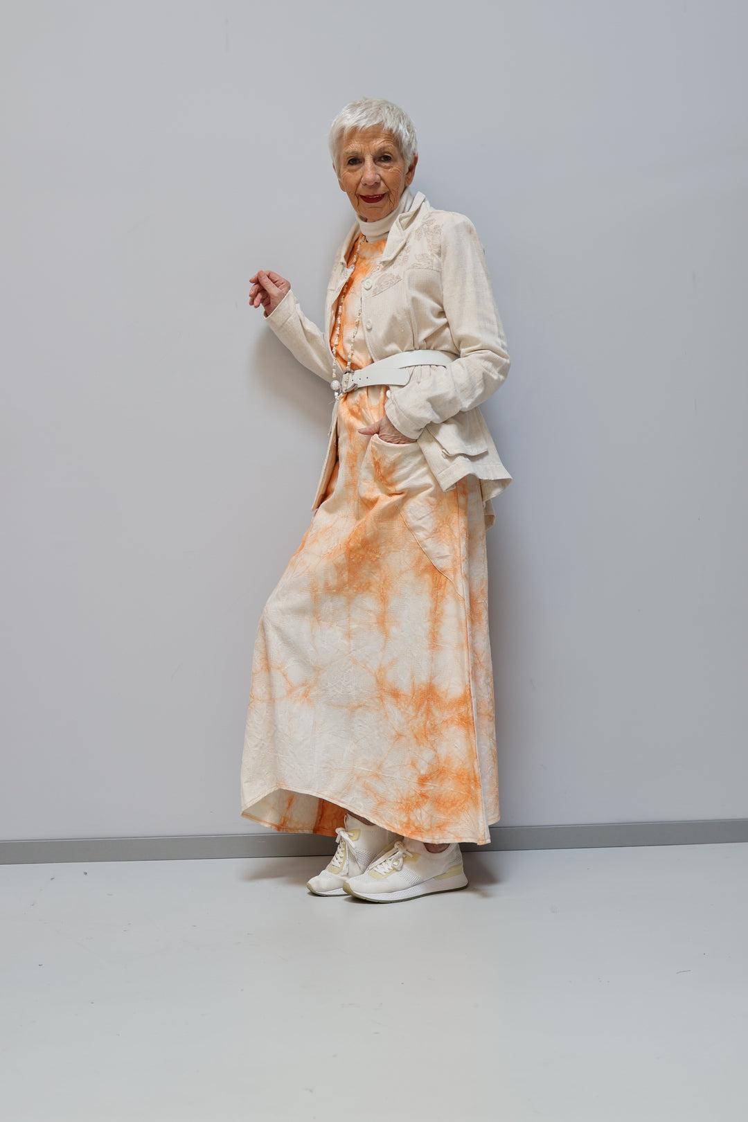 Kleid Orange
