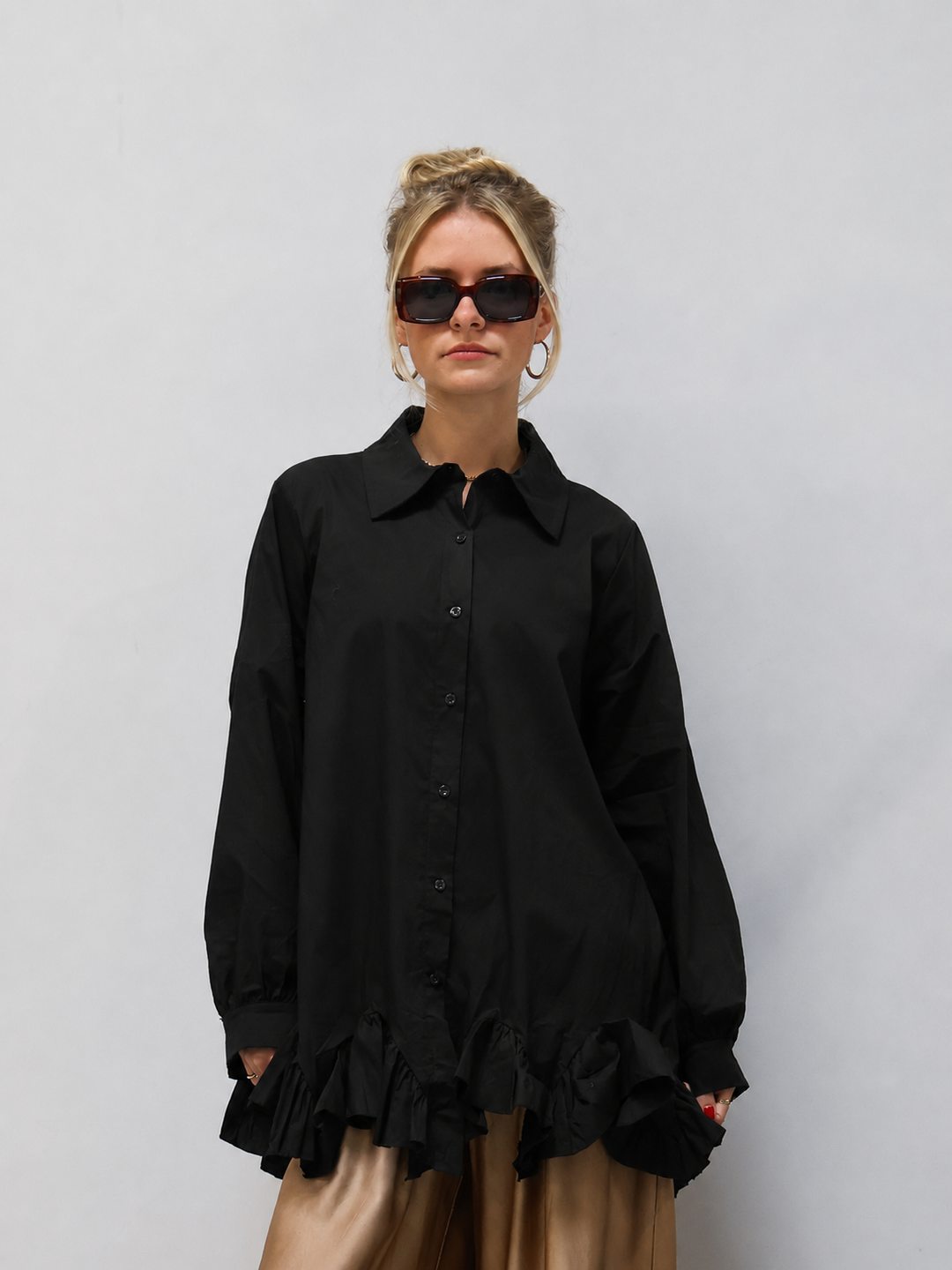 Bluse Linda schwarz