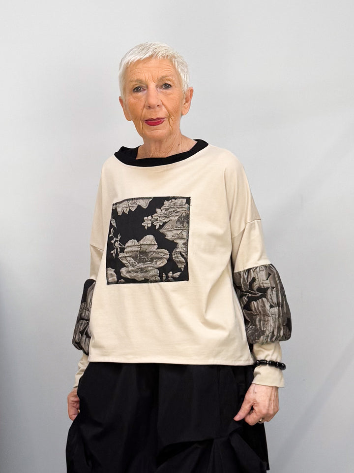 Shirt mit Puffärmeln