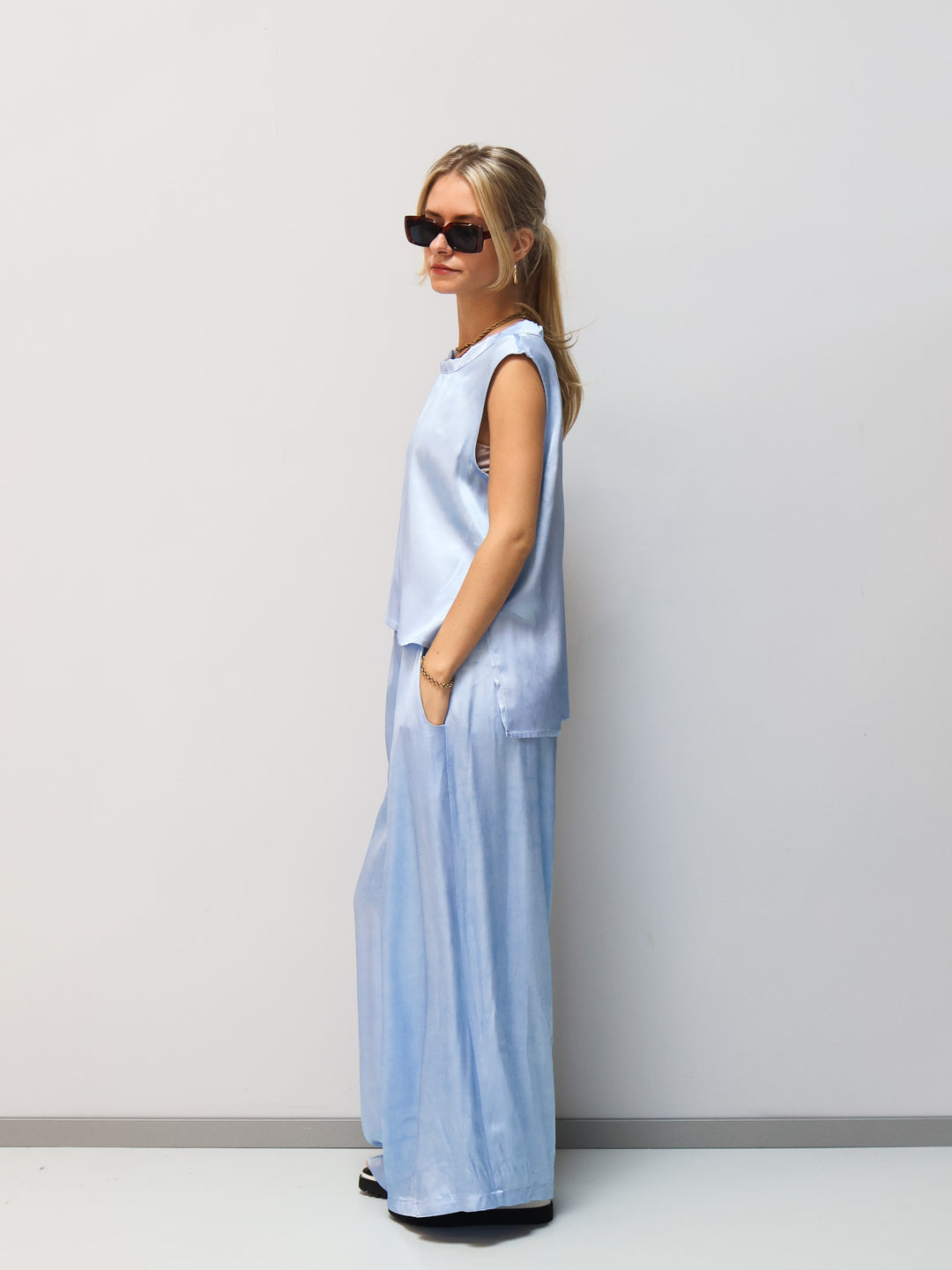 Hose blau