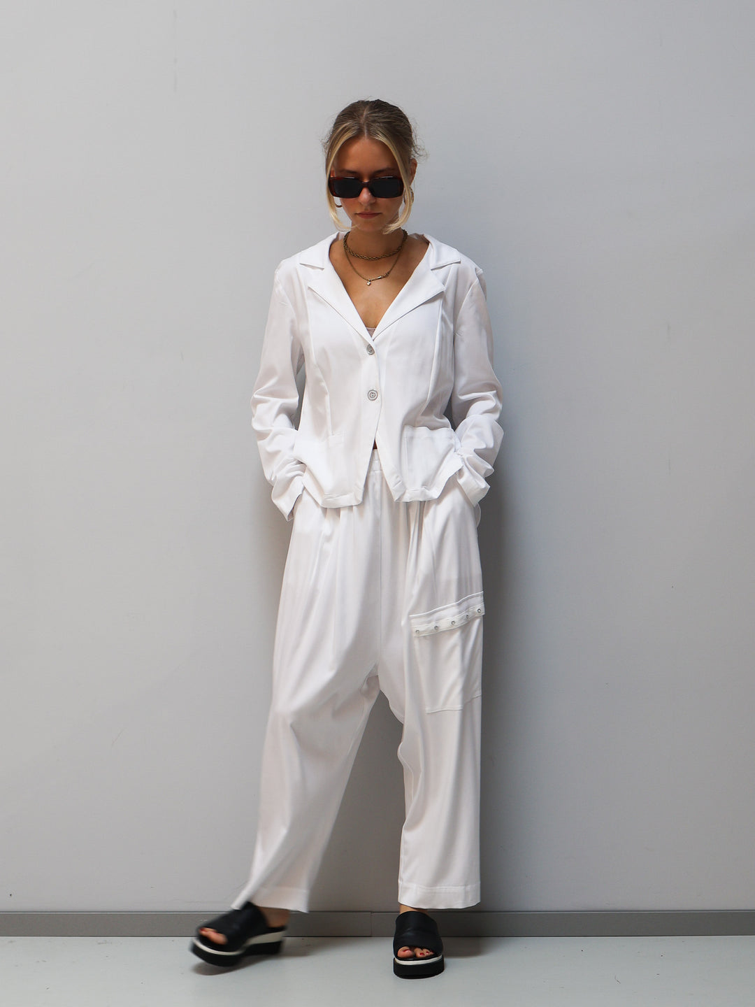 Drop Crotch Trousers
