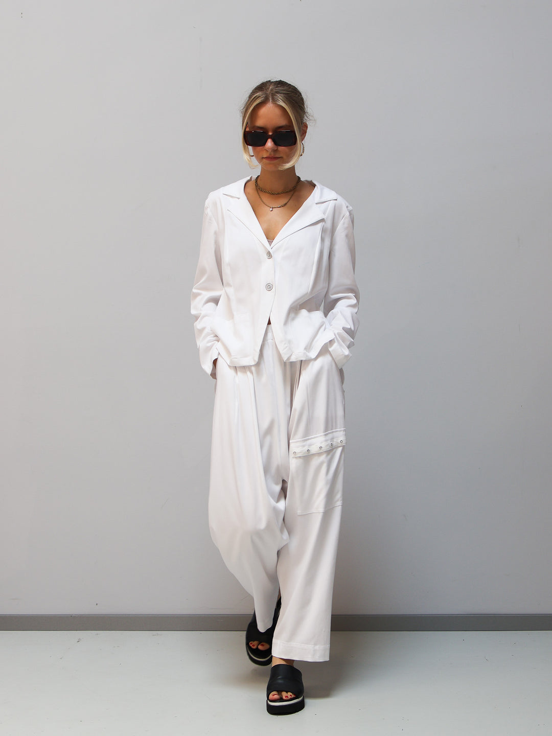 Drop Crotch Trousers
