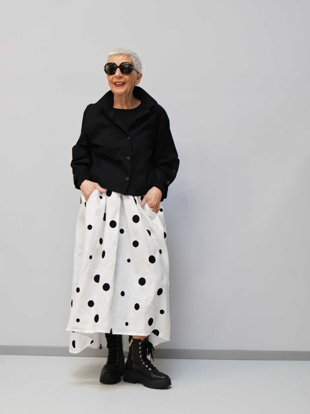 Kurze Bluse