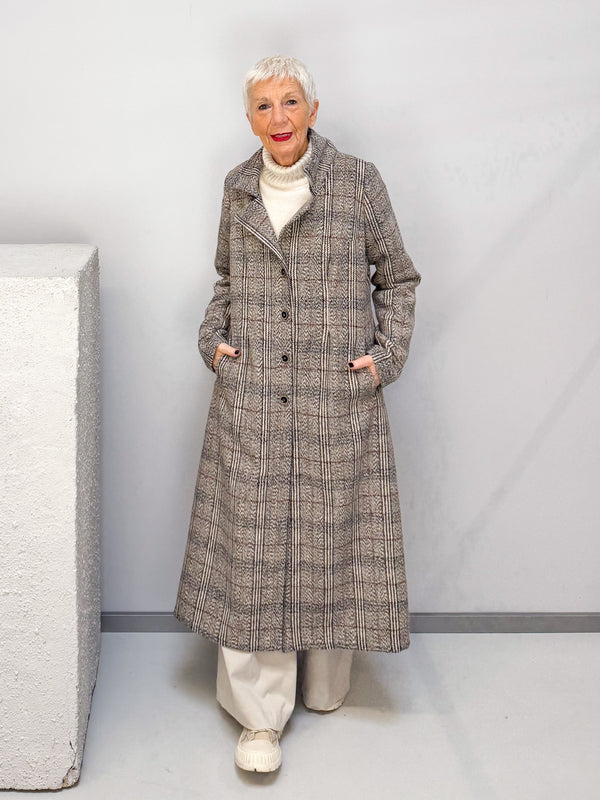 Plaid coat