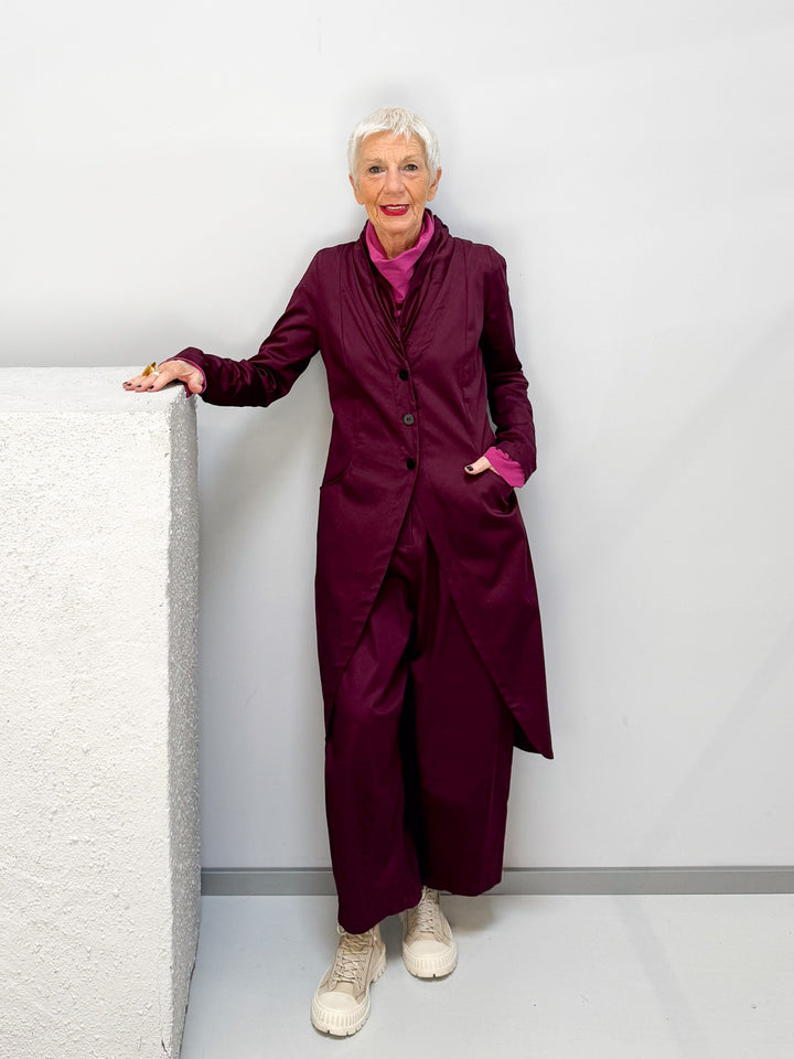 Frackmantel Brombeere