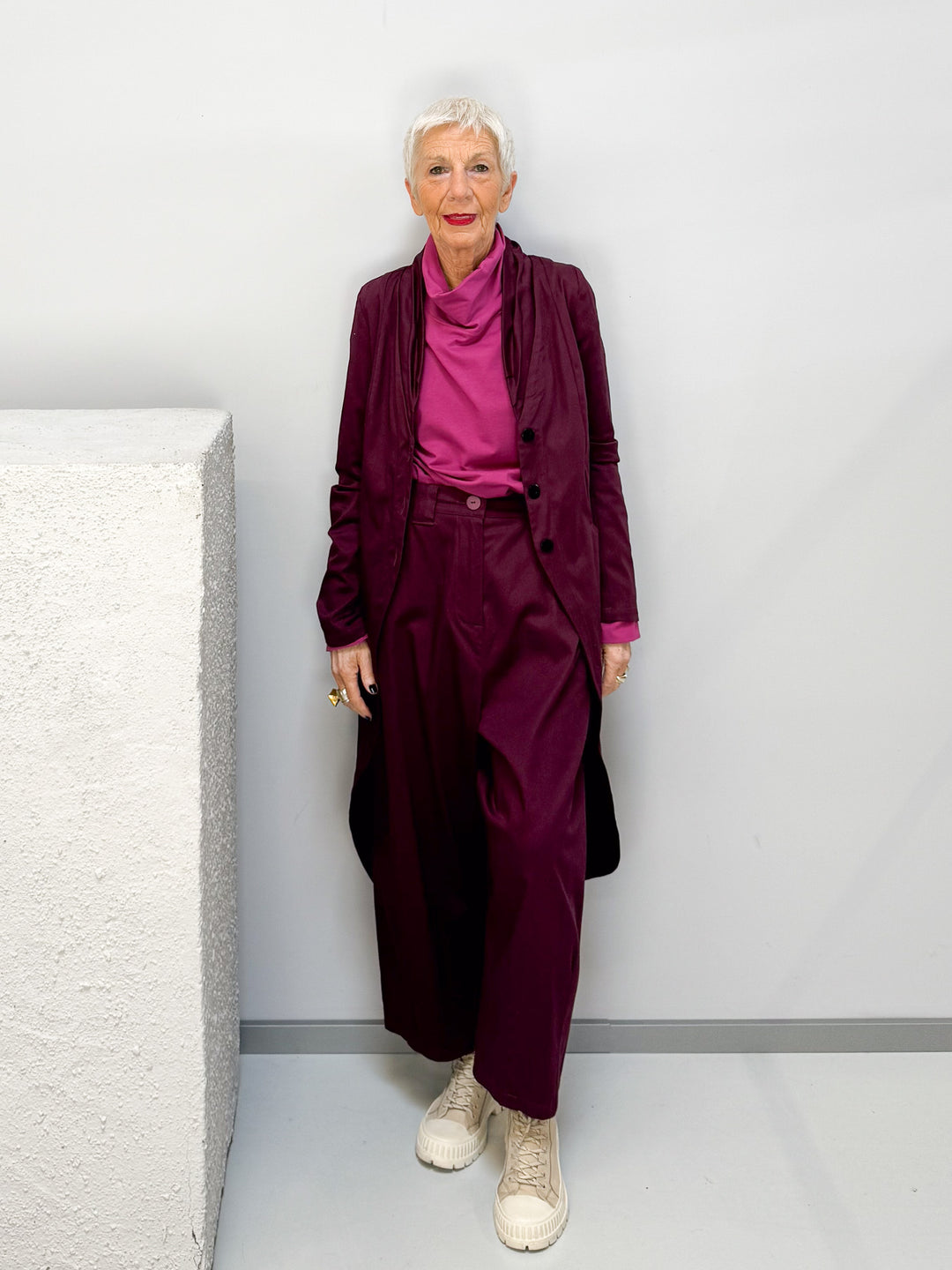 Frackmantel Brombeere