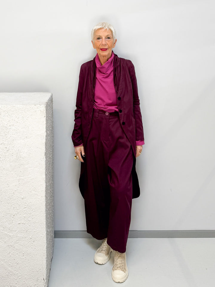 Frackmantel Brombeere