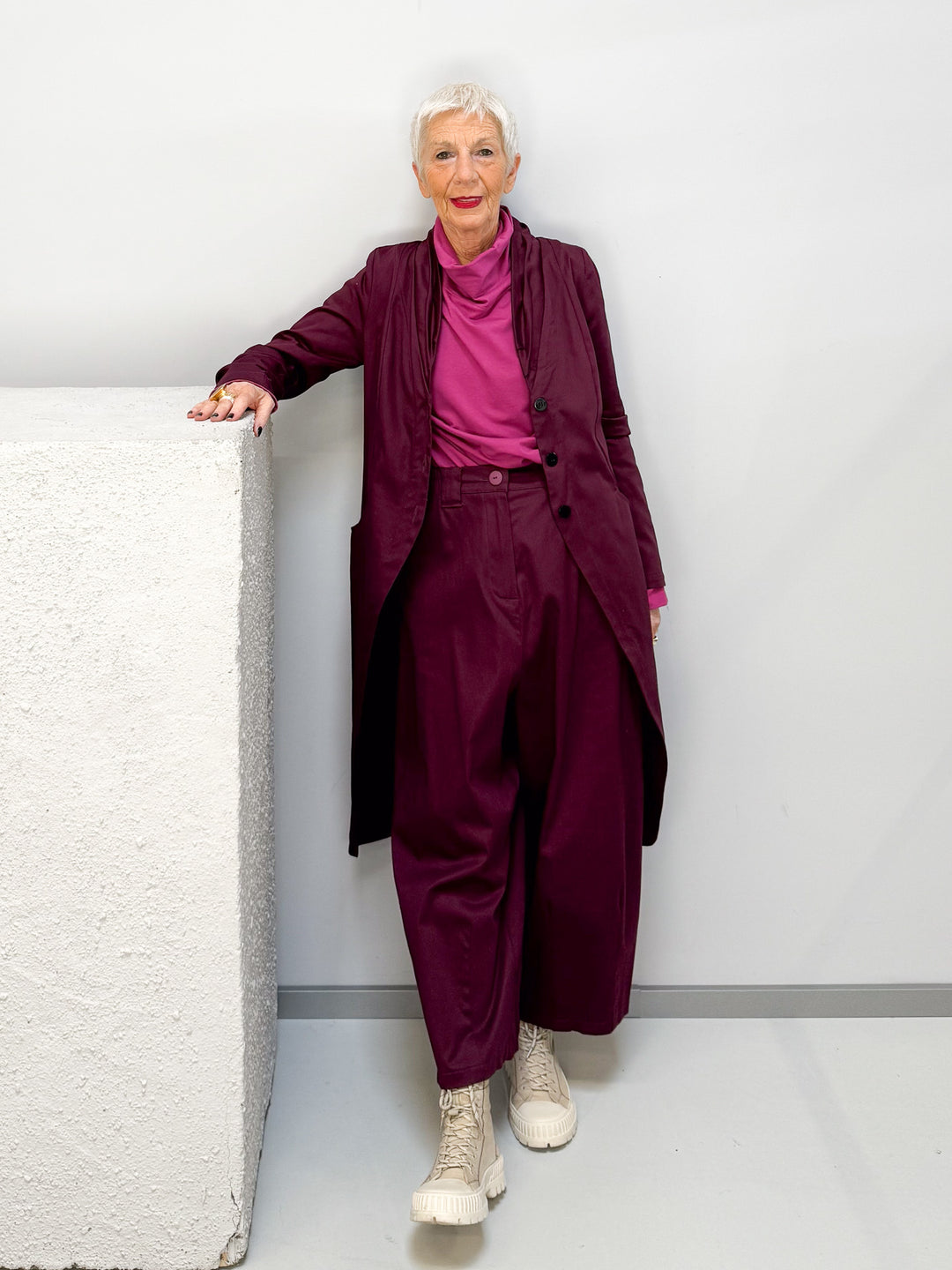 Frackmantel Brombeere