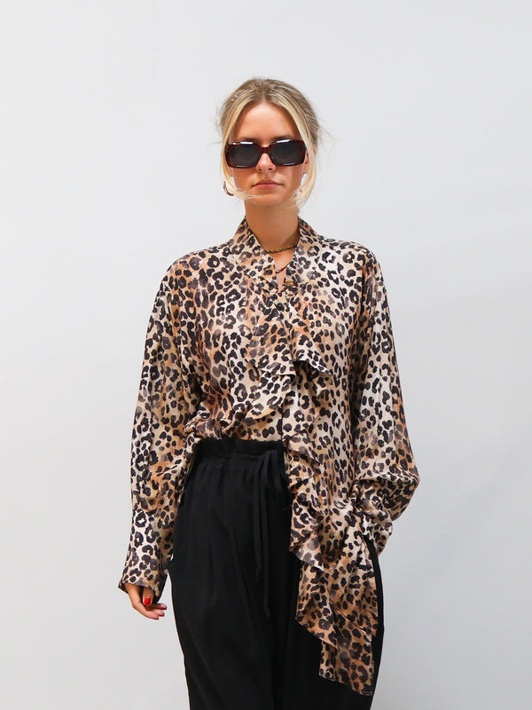 Bluse Leo mit Volants