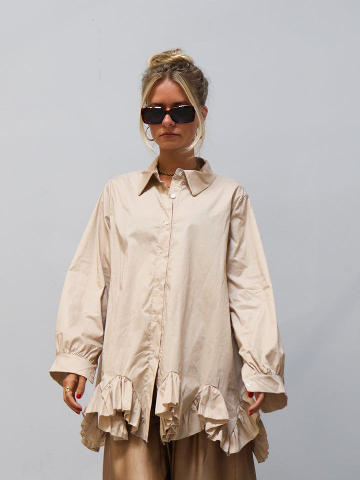 Bluse Linda beige