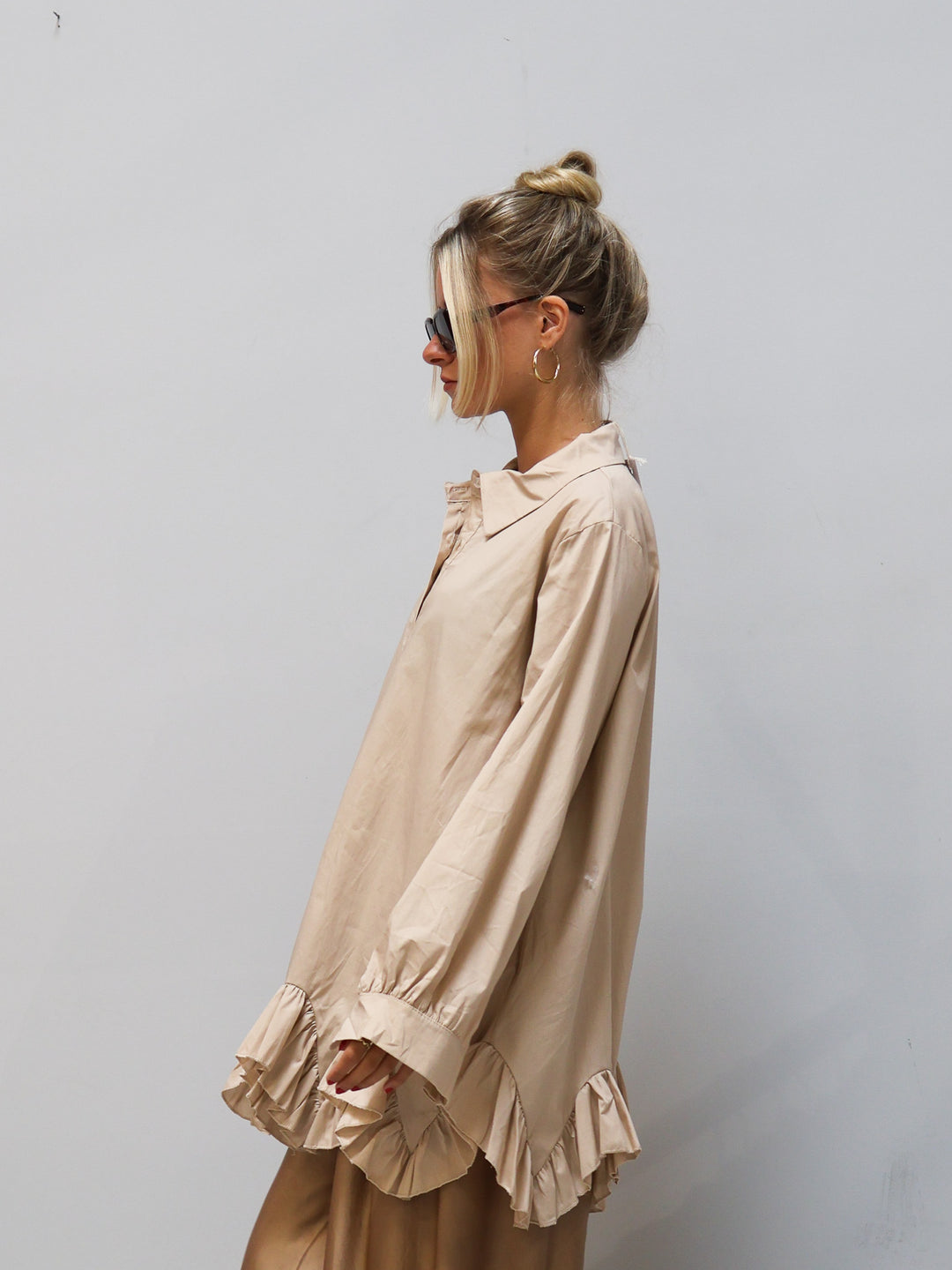 Bluse Linda beige