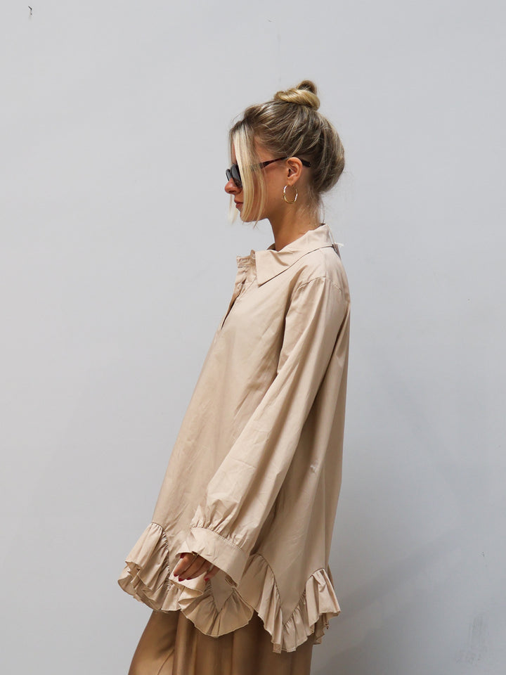 Bluse Linda beige