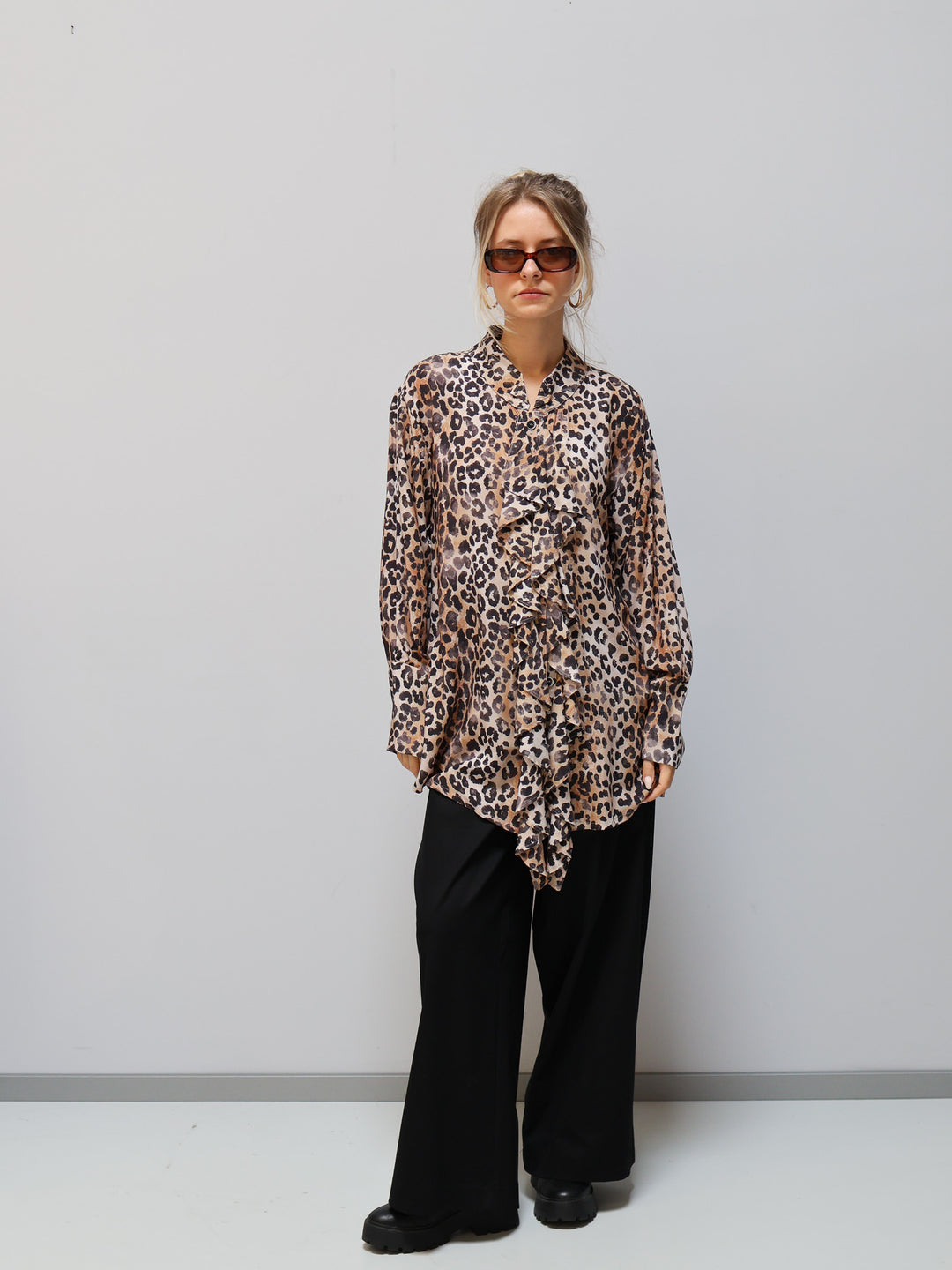 Bluse Leo mit Volants