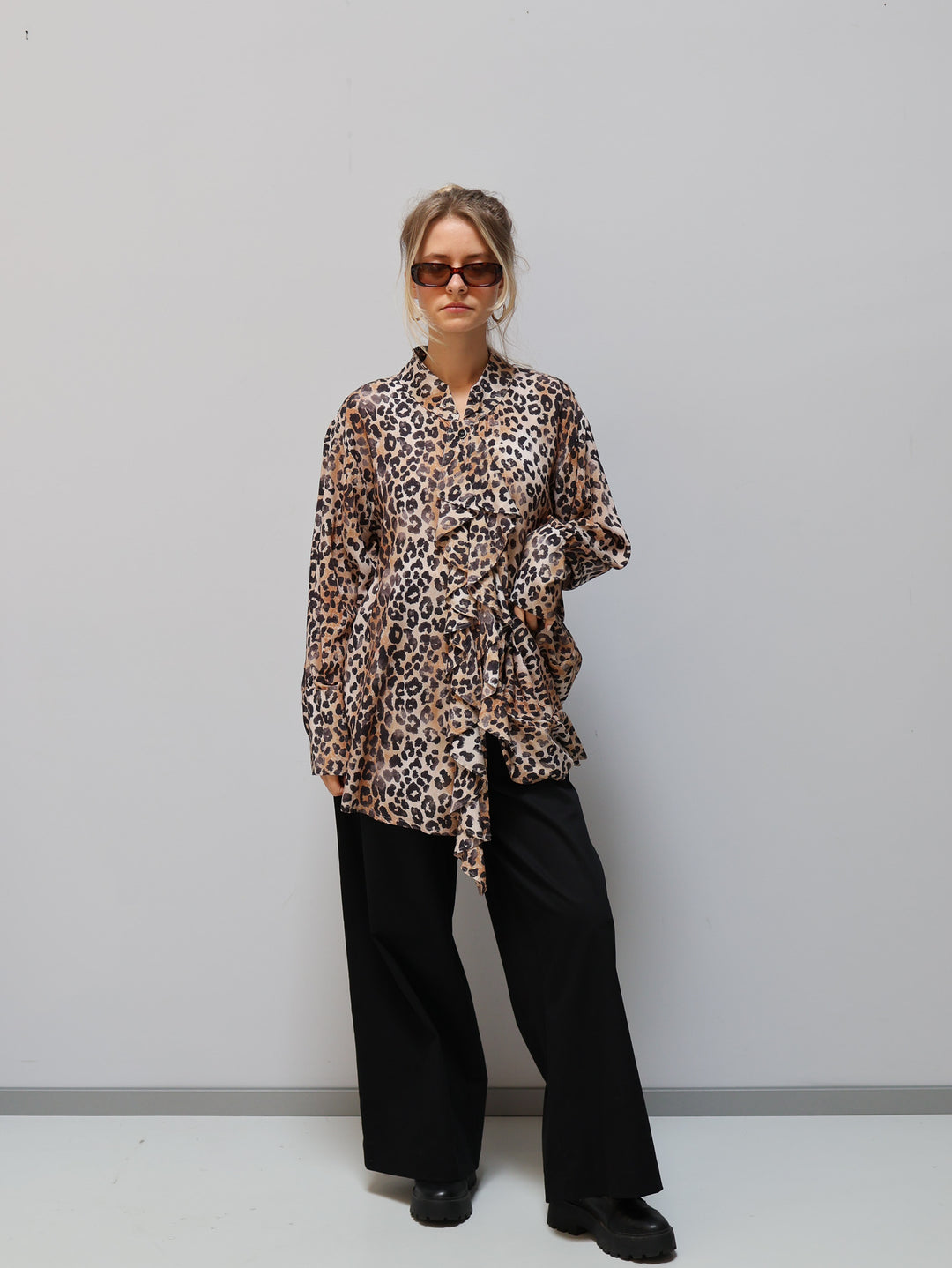 Bluse Leo mit Volants