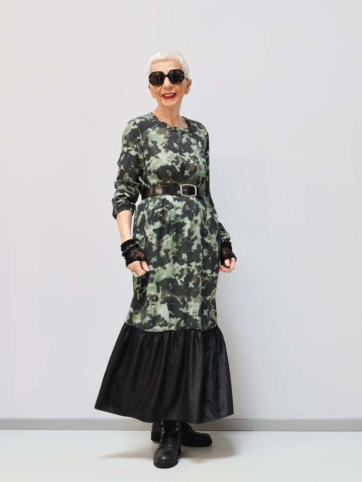 Kleid in Camouflage