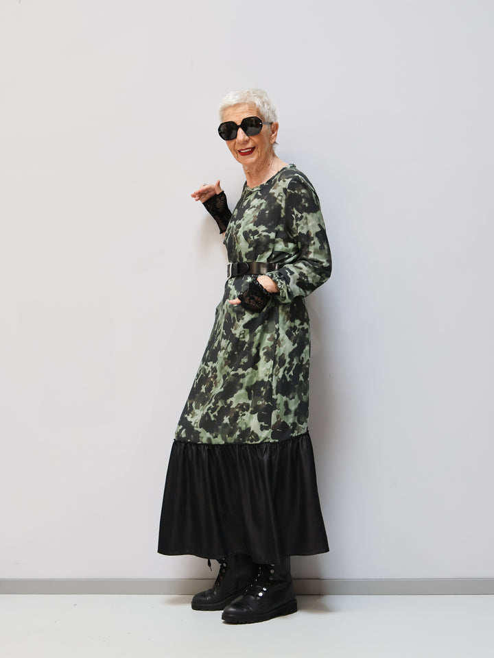 Kleid in Camouflage