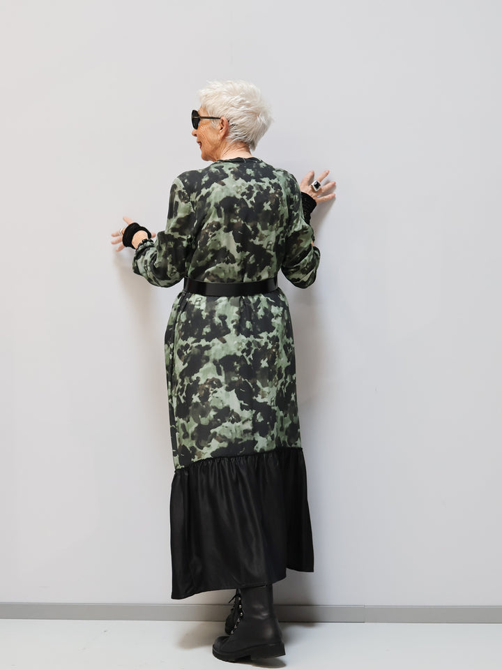 Kleid in Camouflage