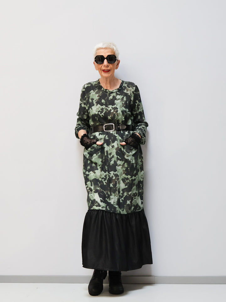 Kleid in Camouflage