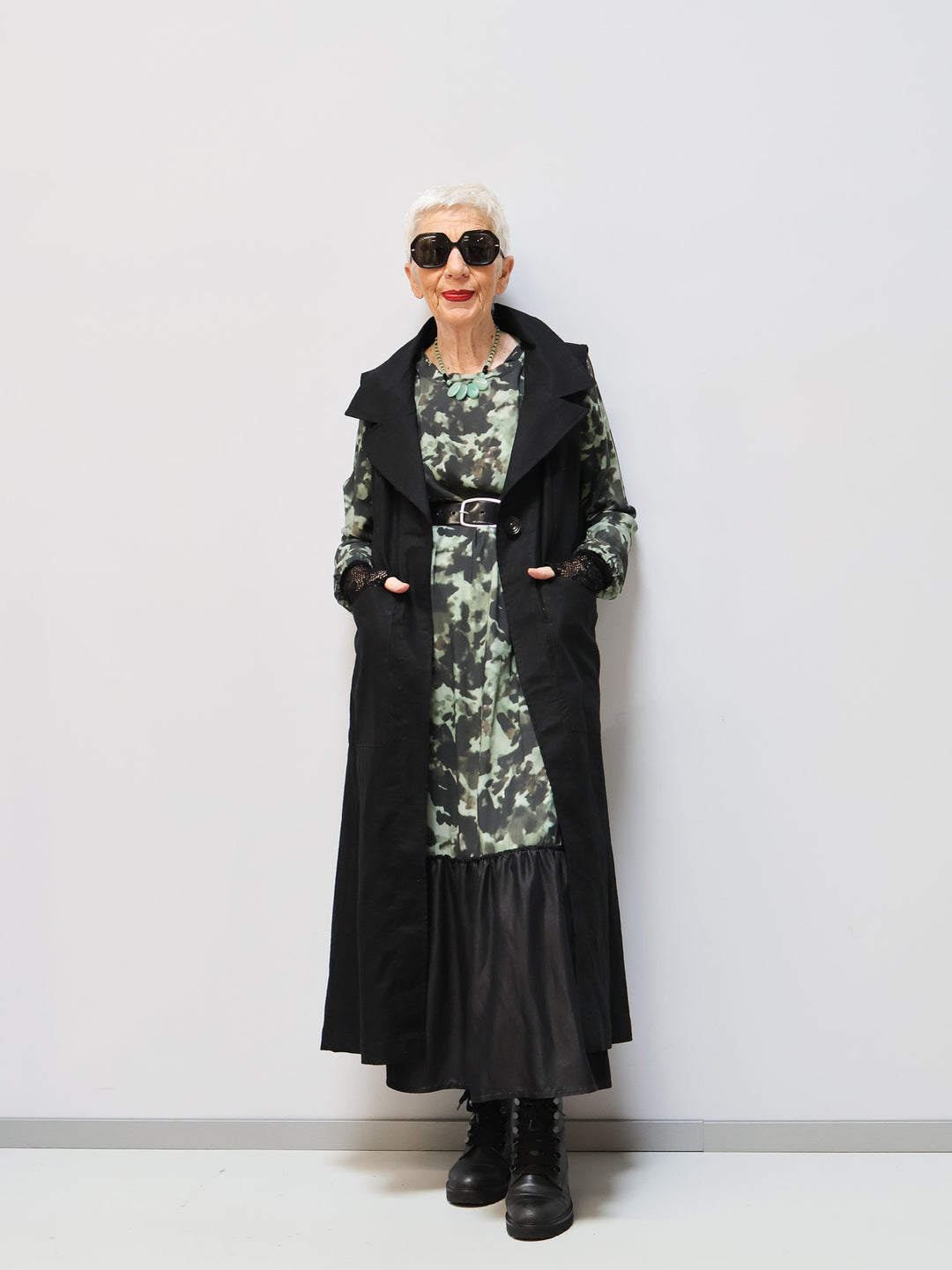 Kleid in Camouflage