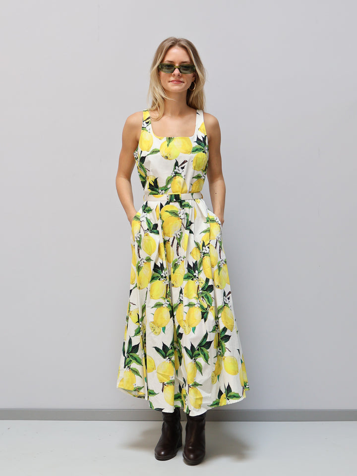 Kleid Zitronen