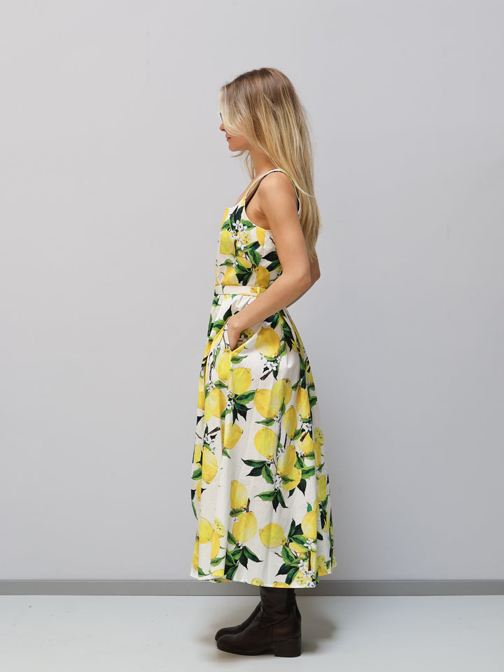 Kleid Zitronen