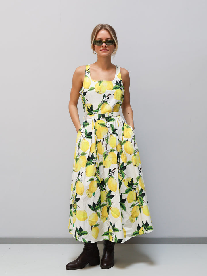 Kleid Zitronen