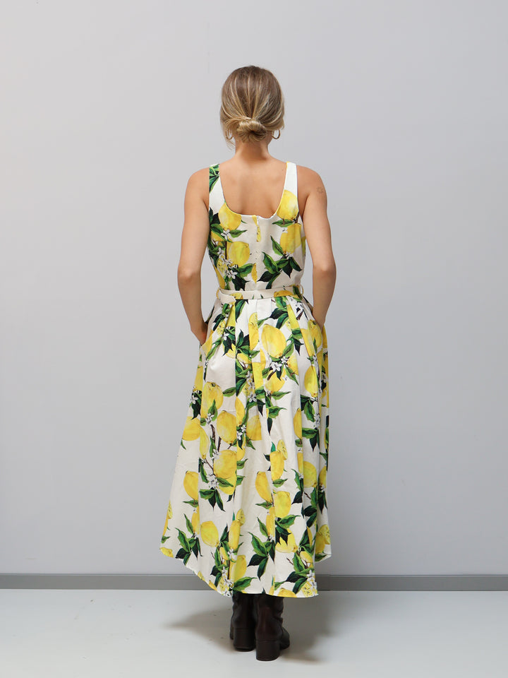 Kleid Zitronen