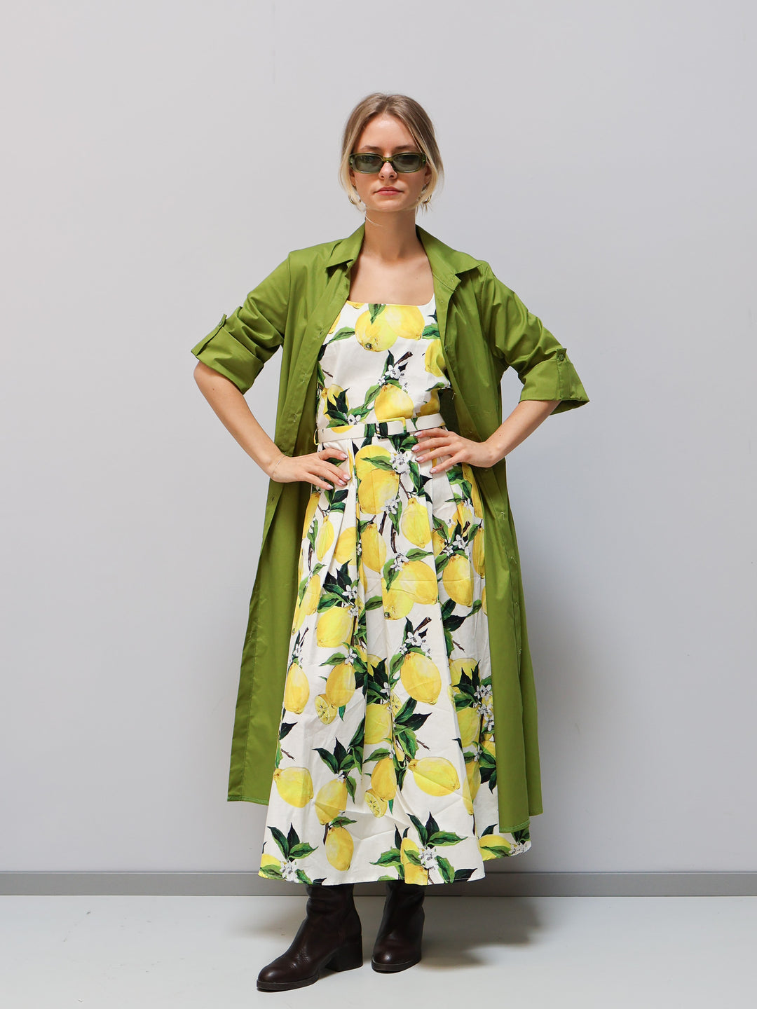 Kleid Zitronen