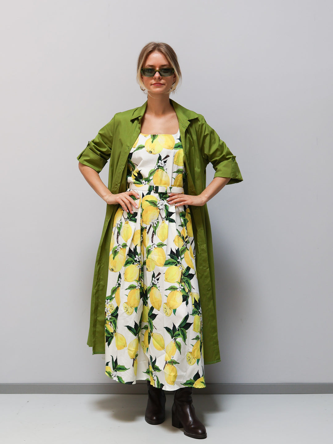 Kleid Zitronen