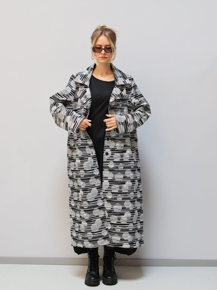 Designermantel Muster