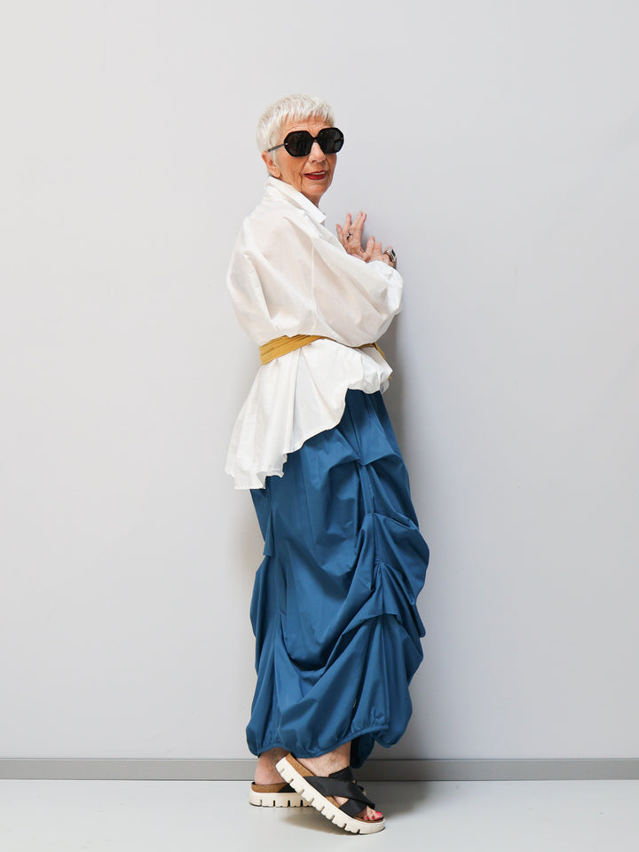 Rock mit Raffungen