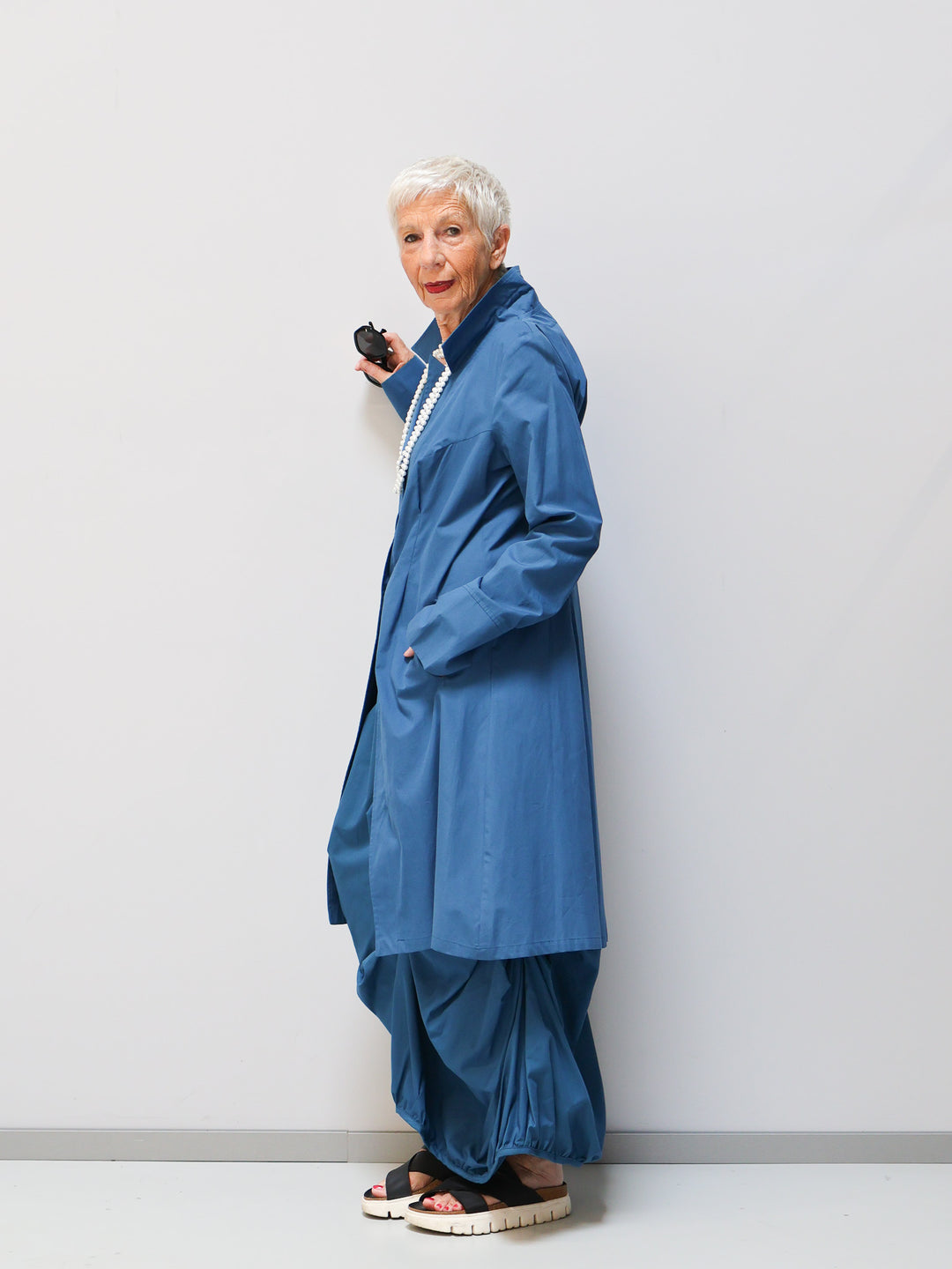 Mantel Blau
