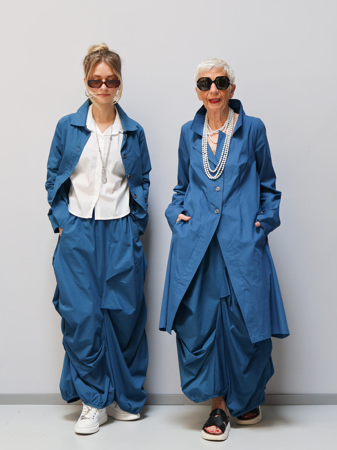 Mantel Blau