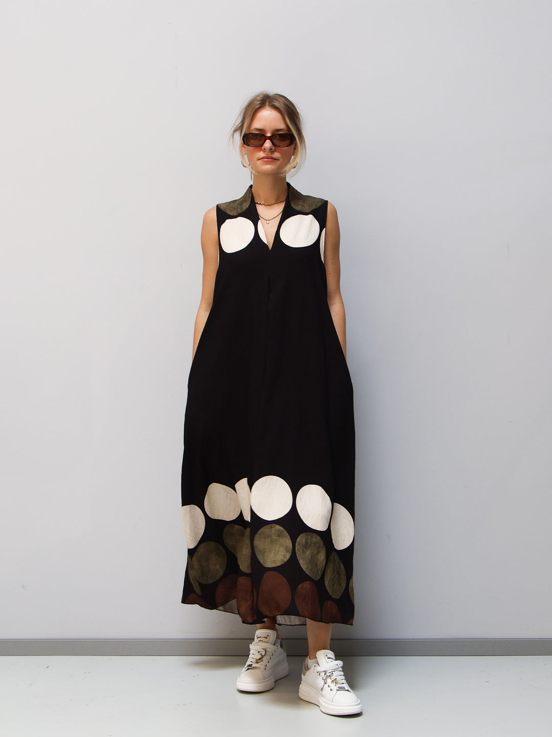 Kleid Punkte