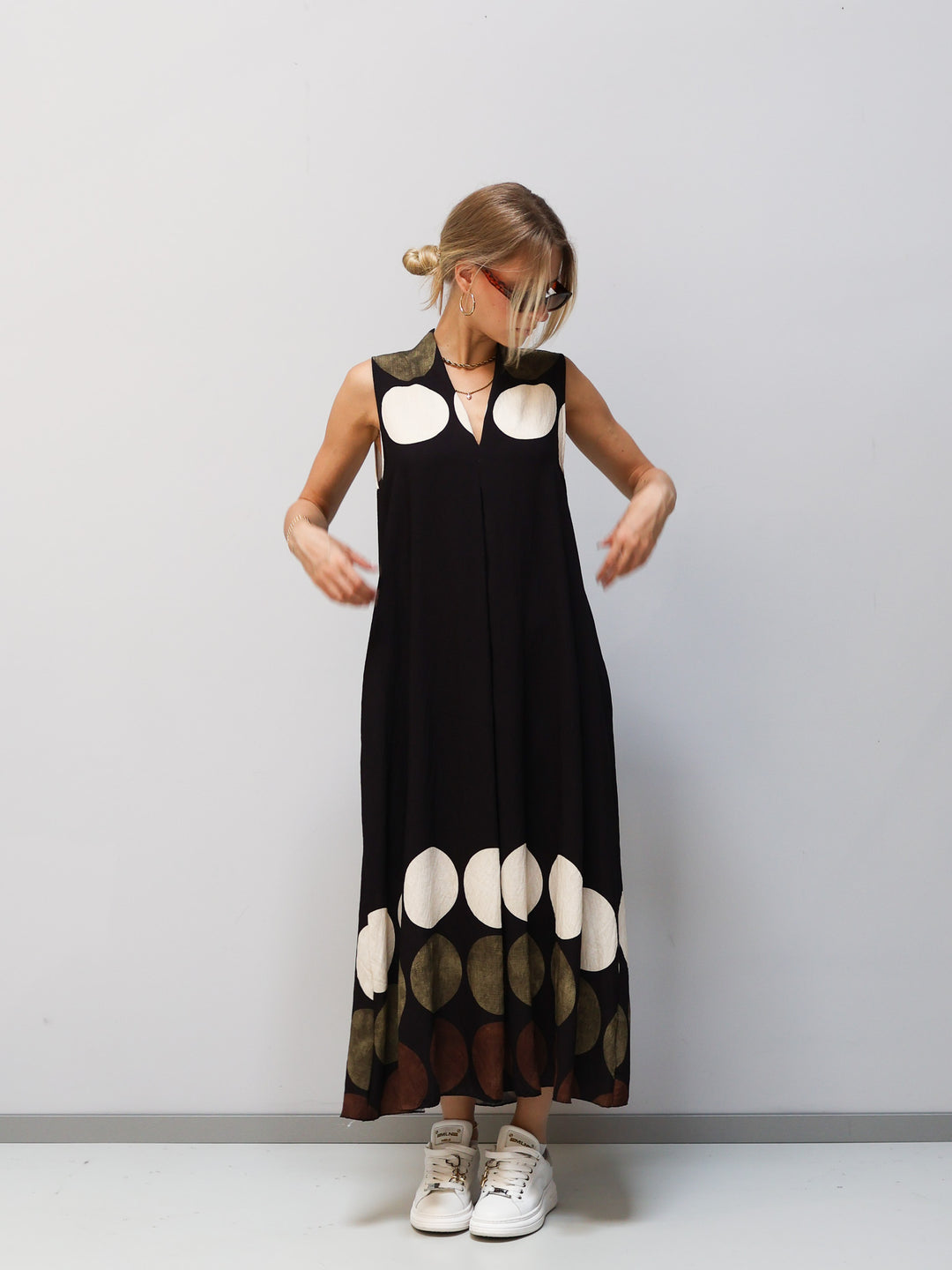 Kleid Punkte