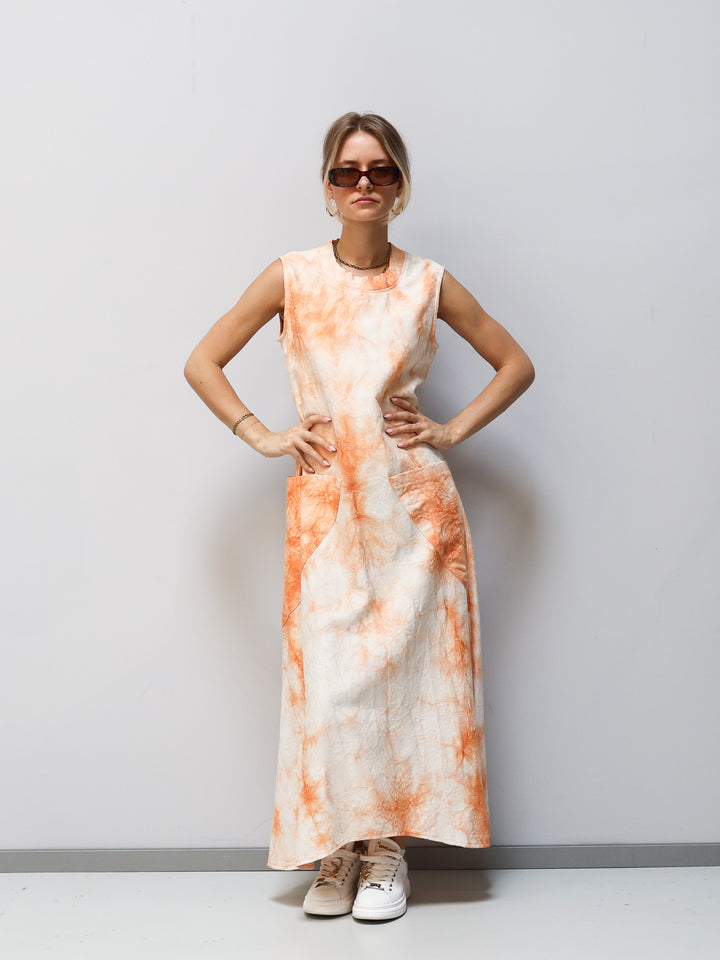 Kleid Orange