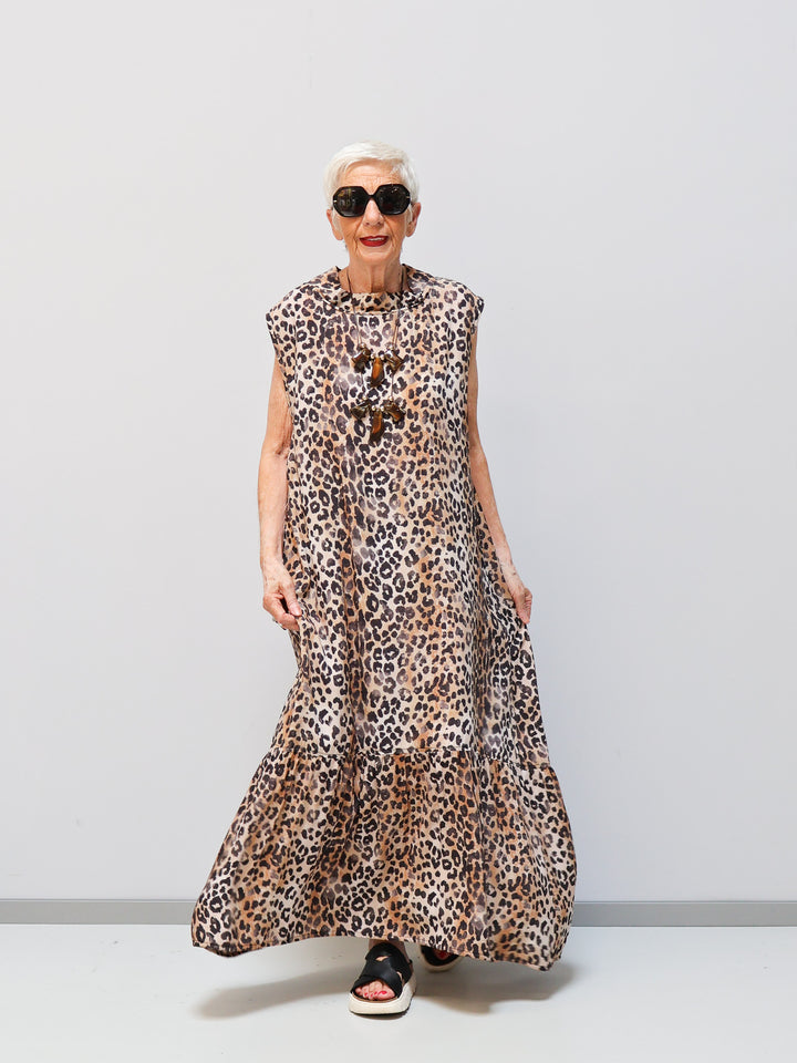 Kleid mit Volant