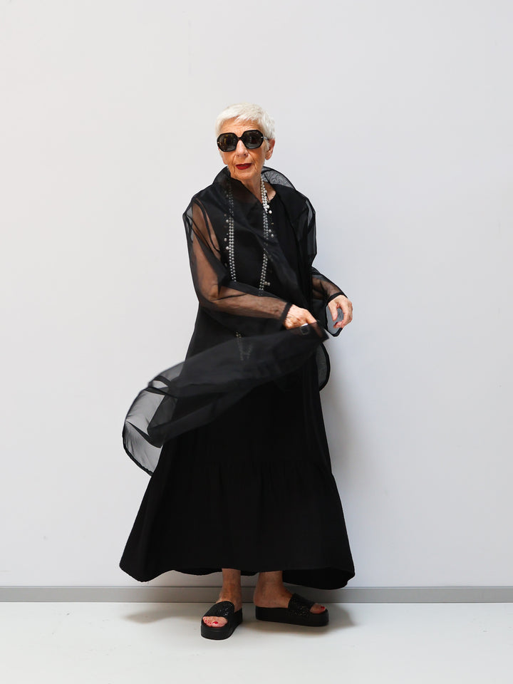 Kleid mit Volant