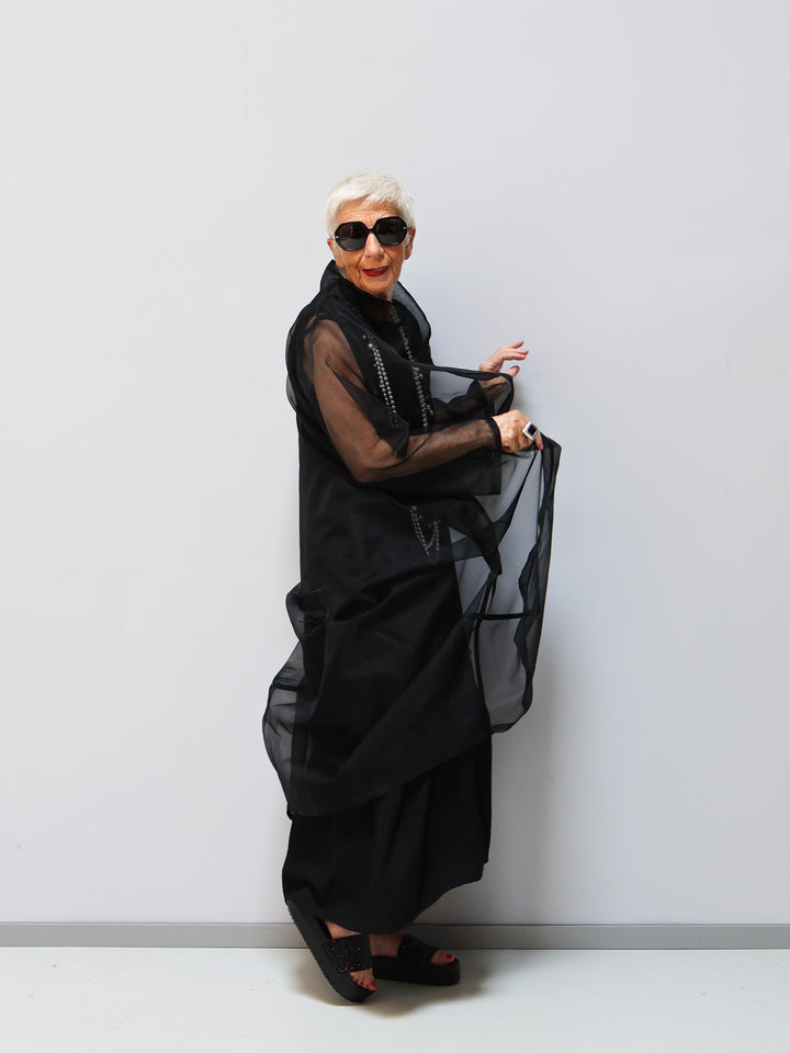 Kleid mit Volant